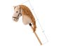 Hobby horse Gracia, béžová klisna na tyči, provázková hříva 3