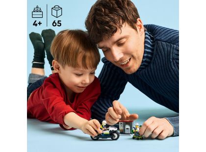 LEGO® City 60455 Honička na policejní motorce