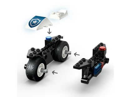 LEGO® City 60455 Honička na policejní motorce
