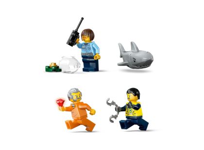 LEGO® City 60456 Honička v policejní lodi