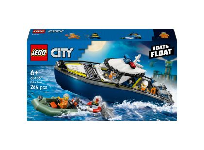 LEGO® City 60456 Honička v policejní lodi