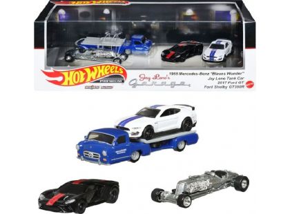 Hot Wheels 3 ks Prémiový angličák s týmovým tahačem odtahovka