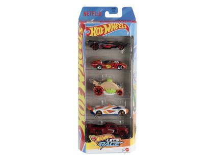 Hot Wheels 5ks tematický angličák závodní