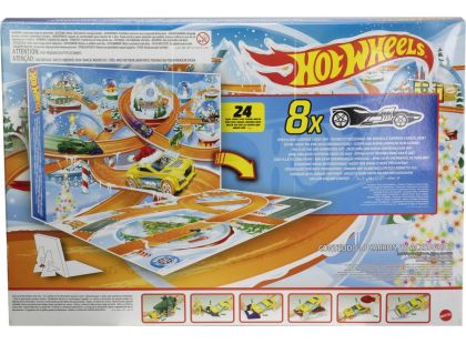 Hot Wheels Adventní kalendář 24 okének