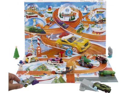 Hot Wheels Adventní kalendář 24 okének