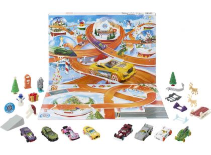 Hot Wheels Adventní kalendář 24 okének