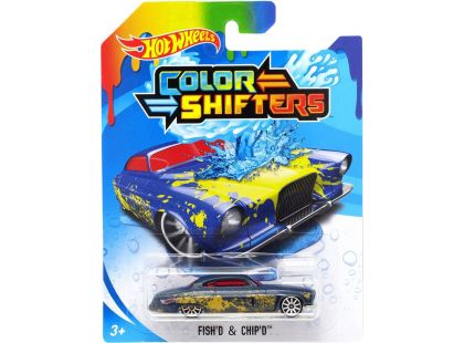 Hot Wheels Angličák Color Shifters FishD a ChipD