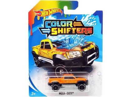 Hot Wheels Angličák Color Shifters Mega - Duty