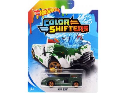 Hot Wheels Angličák Color Shifters Mig Rig
