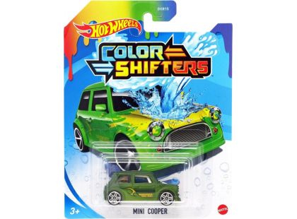 Hot Wheels Angličák Color Shifters Mini Cooper