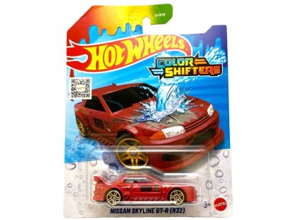 Hot Wheels Angličák Color Shifters Nissan Skyline GT-R
