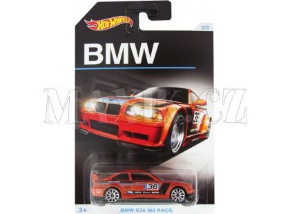 Hot Wheels angličák BMW - E36 M3 Race