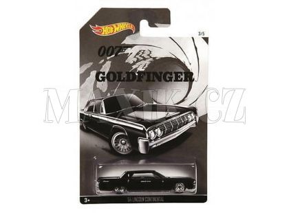 Hot Wheels angličák James Bond 007 - 64 Lincoln Continental