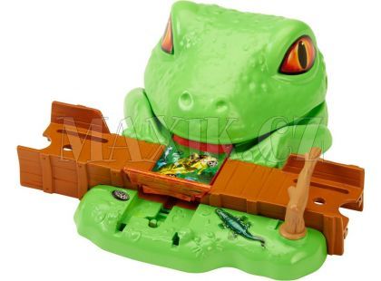 Hot Wheels BGX66 Track Builder základní set - Žába z bažiny