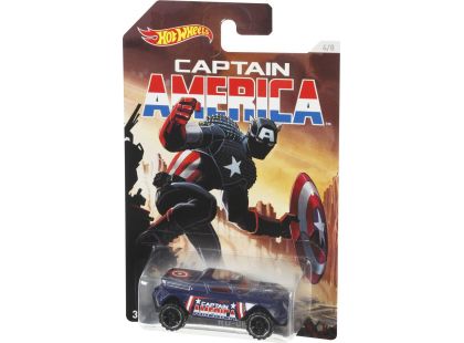 Hot Wheels Captain America angličák - RD-08