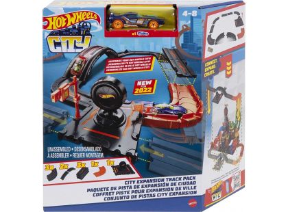 Hot Wheels City rozšiřující balení drah