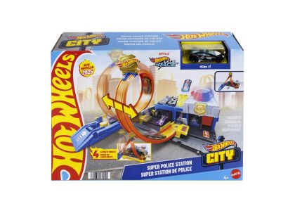 Hot Wheels City Super policejní stanice