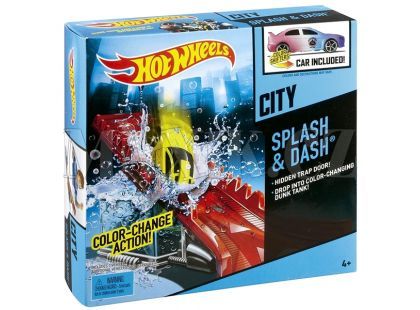 Hot Wheels Color Shifters Akční set - Splash a Dash