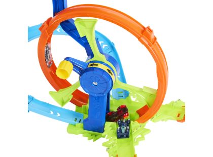 Hot Wheels Dráha řetězový náraz