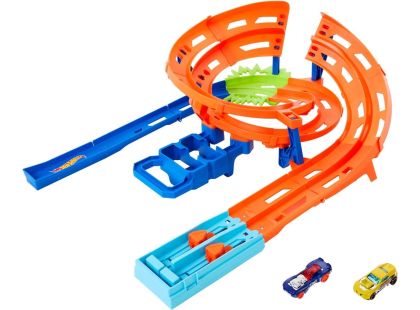 Hot Wheels Dráha s extra zatáčkou - Poškozený obal