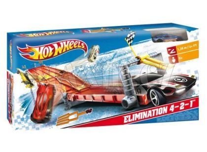 Hot Wheels Dráha 4 na 1 V3257