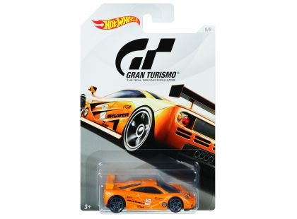Hot Wheels Gran Turismo Tématické auto McLaren F1 GTR