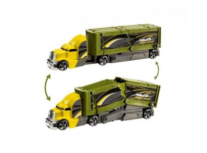 Hot Wheels Havarující tahač žlutá kabina
