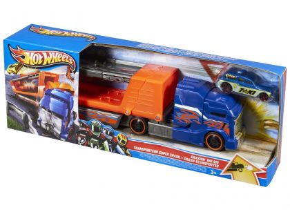 Hot Wheels Havarující tahač Hot Wheels Havarující tahač