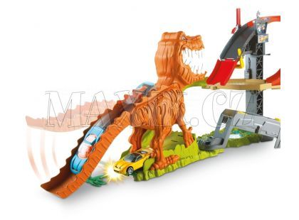 Hot Wheels Hrací sada s T-Rexem Mattel X4287