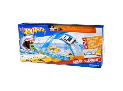 Hot Wheels Hraci sady specialnich efekt Shark Slammer Maxikovy hra ky