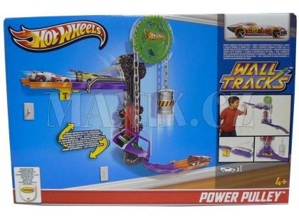 Hot Wheels Jízda po zdi základní sada - Power Pulley