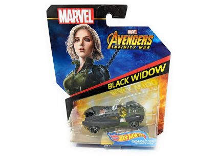Hot Wheels Marvel kultovní angličák Black Widow