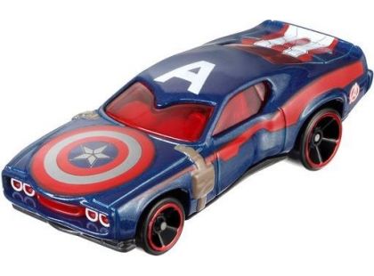 Hot Wheels Marvel kultovní angličák Captain America
