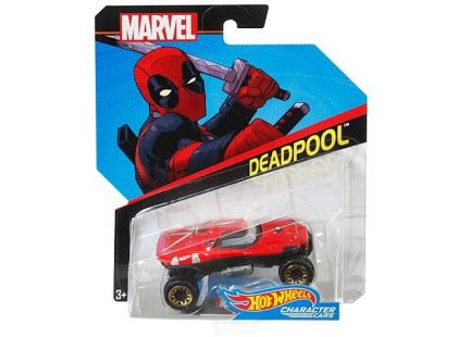 Hot Wheels Marvel kultovní angličák Deadpool