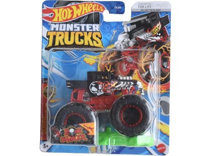 Hot Wheels Monster trucks kaskadérské kousky Bone Sharker