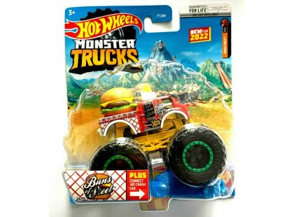 Hot Wheels Monster trucks kaskadérské kousky Buns of Steel