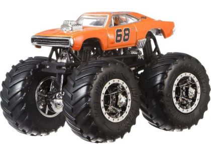 Hot Wheels Monster trucks kaskadérské kousky Dodge Chatger R-T