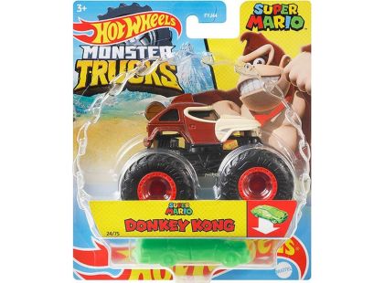 Hot Wheels Monster trucks kaskadérské kousky Donkey Kong