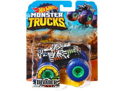 Hot Wheels Monster trucks kaskadérské kousky Invader