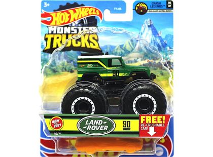 Hot Wheels Monster trucks kaskadérské kousky Land Rover