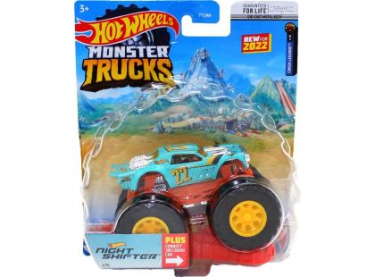 Hot Wheels Monster trucks kaskadérské kousky Night Shifter