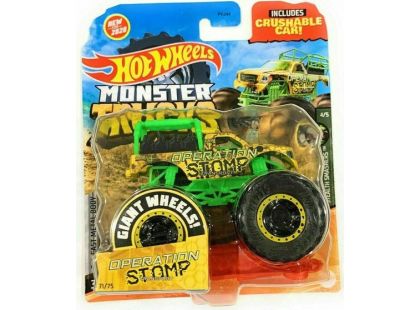 Hot Wheels Monster trucks kaskadérské kousky Operation Stomp