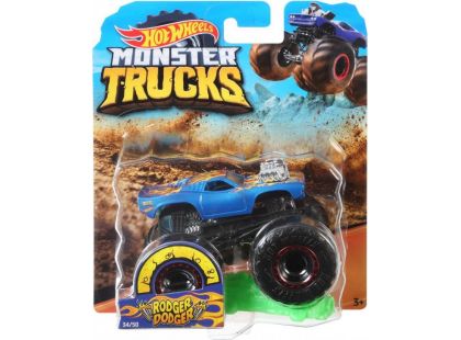 Hot Wheels Monster trucks kaskadérské kousky Rodger Dodger