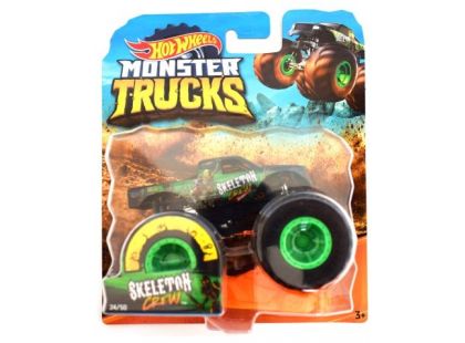Hot Wheels Monster trucks kaskadérské kousky Skeleton Crew