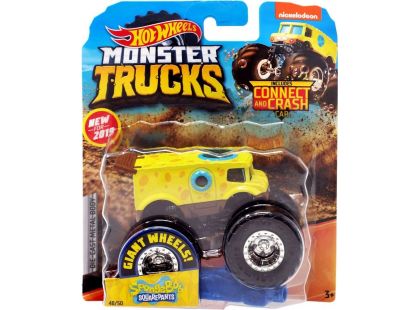 Hot Wheels Monster trucks kaskadérské kousky Spongebog Squarepants