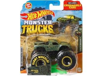 Hot Wheels Monster trucks kaskadérské kousky Tactical Unit
