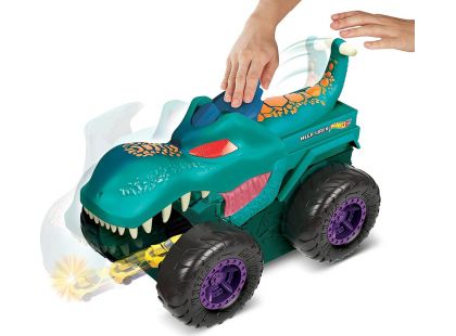 Hot Wheels monster trucks nebezpečný w-rex