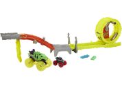 Hot Wheels Monster Trucks Power Smashers dráha masivní destrukce - Poškozený obal