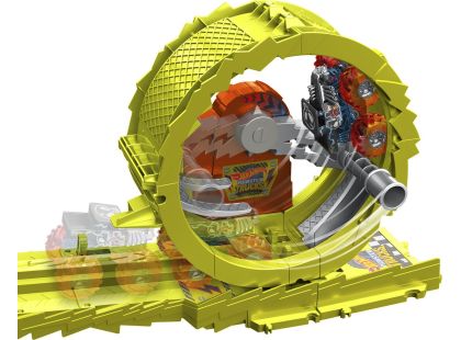 Hot Wheels Monster Trucks Power Smashers dráha masivní destrukce - Poškozený obal