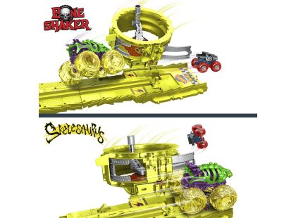Hot Wheels Monster Trucks Power Smashers dráha masivní destrukce - Poškozený obal